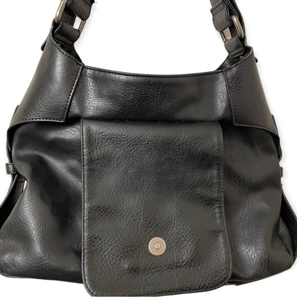 MATT & NAT black vegan leather hobo shoulder bag - Picture 9 of 12